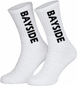 BAYSIDE Socken Lettering